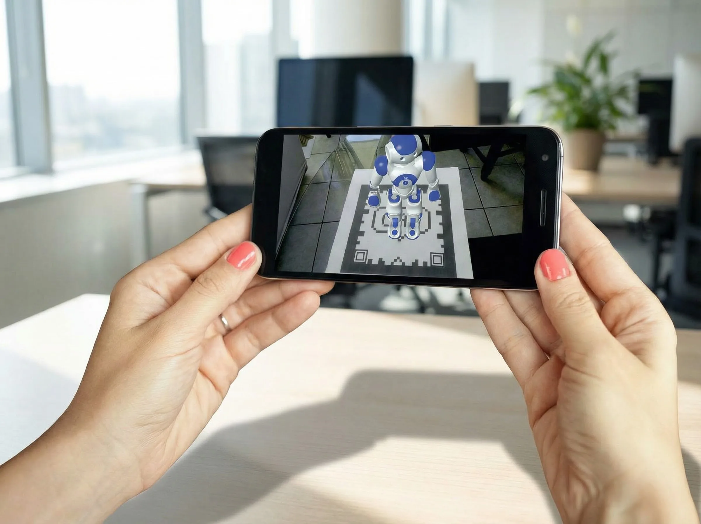 Proyecto AR-NAO en dispositivo móvil